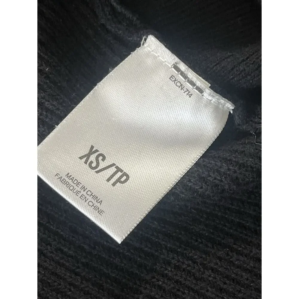 Express ribbed knit sweater women’s Sz. XS black - Picture 7 of 7